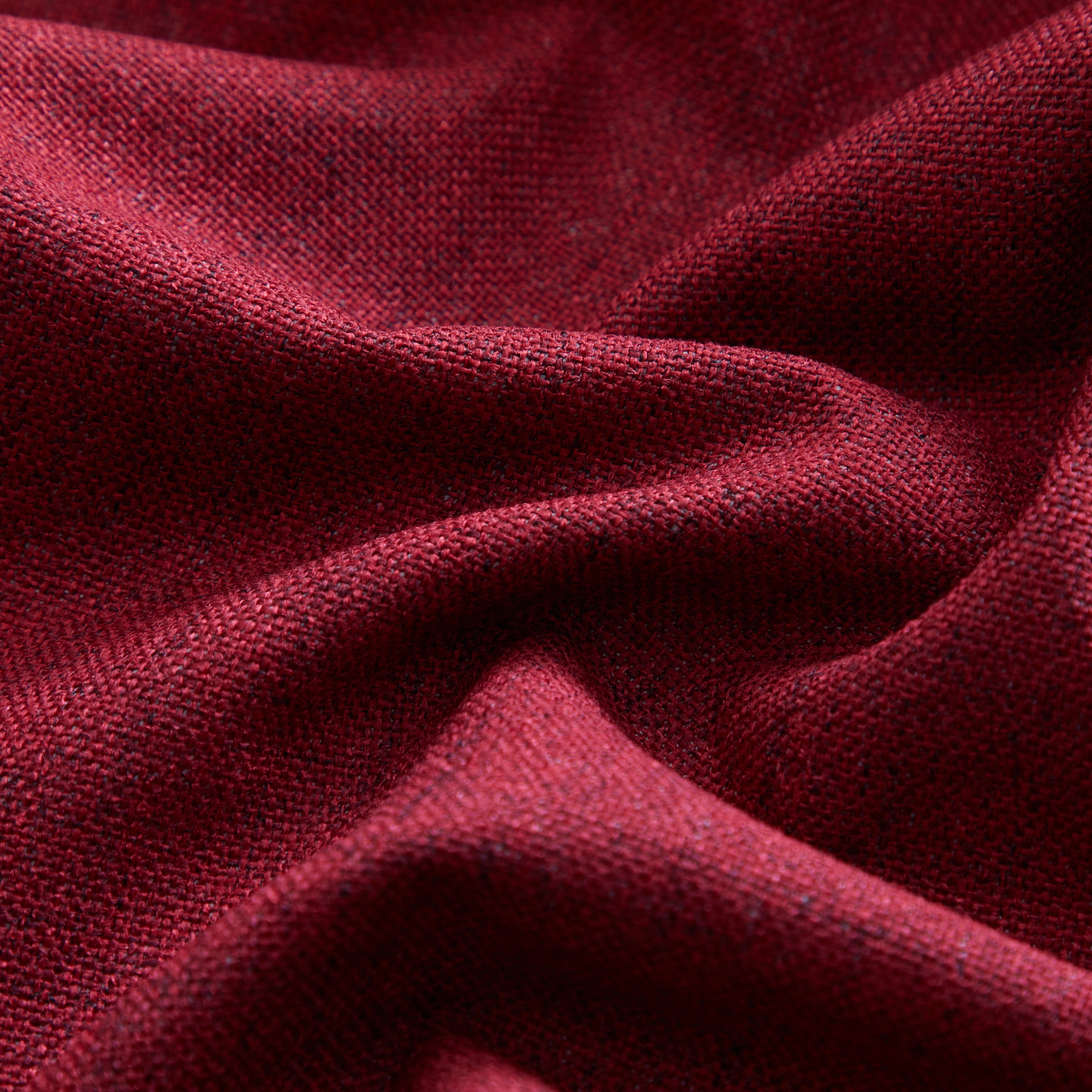 Mainstays Solid Twill Blackout Curtain Panel and Sheers, Set of 4, Merlot, 27.5" W x 84" L
