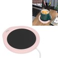 thumbnail image 4 of Coffee Mug Warmer, 55 Degrees Celsius  Constant Temperature Tea Warmer 2 Levels Adjustable  For Coffee For Office For Tea Pink, 4 of 8