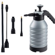 Watering Can, Hand Garden Pump Sprayer 2L High Pressure Hand Pump Pressure Water Sprayer Bottle for Car Detailing Home Garden Irrigation Watering Flowers Blue Color Metal Rod, Watering Cans