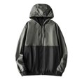 thumbnail image 1 of Manteau Fin Imperméable Respirant à Capuche pour Hommes, 1 of 6