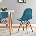 thumbnail image 1 of Heavenly Collection Navy Green Wood Chair SET OF 6, 1 of 6