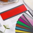 thumbnail image 4 of Liquidation! beishanbush Décoration Intérieure Bandes de Surligneur à Lecture Guidée avec Superposition Colorée Surligneur Signets pour Enfants et Fournitures pour Enseignants Guidé A Vert, 4 of 6
