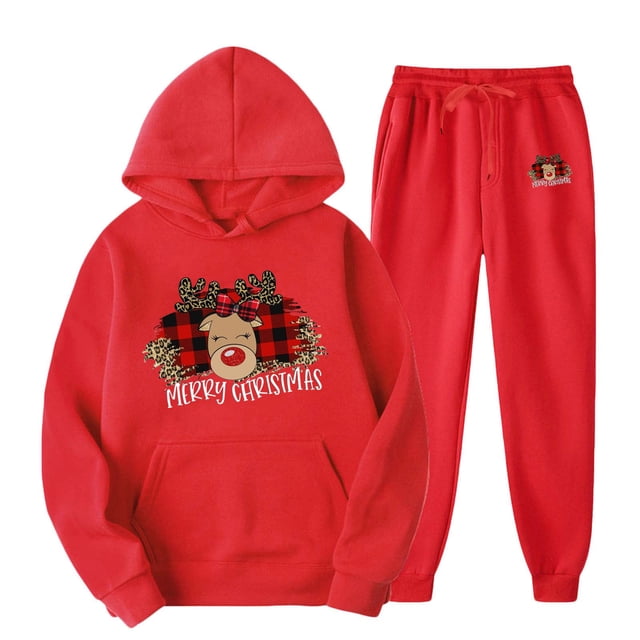 TIMIFIS Ensemble de Survêtement pour Homme Rouge 2 Pcs à Capuche Athlétique Chandail Décontracté Course Jogging Ensemble de Sport SetsFall s