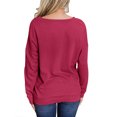 thumbnail image 3 of AherBiu Chandails de Sortie pour Femmes, Coupe Ample, Thermique, Chaud, Col Ras du Cou, Manches Longues, Chandails Molletonnés, Chandail, 3 of 7
