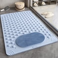 thumbnail image 2 of Tapis de Bain pour Sol de Salle de Bain, Tapis de Sol pour Maison Tapis de Salle de Bain Résistance aux Chutes Tapis de Bain pour Toilettes Douche Tapis de Massage pour Salle de Bain, 2 of 9