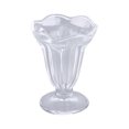 thumbnail image 2 of 6pcs Ice Cream Cup Creative Unique Flower Sundae Glass Cup Multifunctional Transparent Dessert Cups, 2 of 6