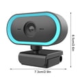 thumbnail image 4 of EGNMCR Webcam Caméra Web 1080P Full HD Caméra Web USB pour PC Ordinateur de Bureau Portable Caméra Web avec Microphone FHD PC, 4 of 4