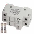 thumbnail image 3 of Fuse Holder Base Din Rail Mount Fuse Holder Base 2 Pole Fuse Holder Base Dc Fuse Holder Base Power Distribution Control Equipment Fuse Holder Base 2 Pole DIN Rail Mount Power, 3 of 8