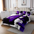 thumbnail image 2 of Erosebridal Abstract Splatter Ink Coverlet Set Twin,Modern Geometric Geometry Bedding Set,Modern Abstract Art Bedspread Sets Twin Size,Ultra Soft Room Decor,2pcs, 2 of 6
