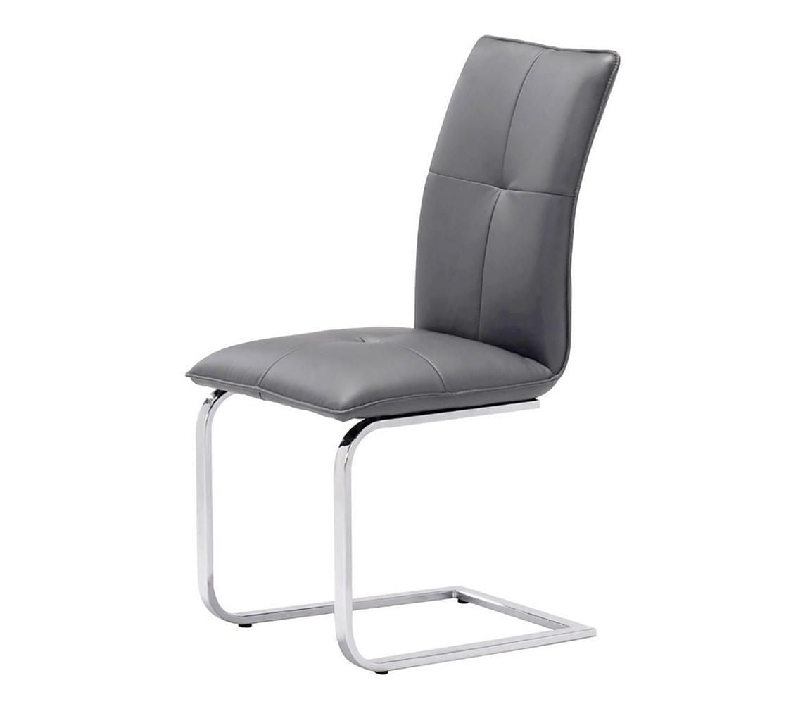 Chaise de salle à manger canadienne Apex gris (Ensemble de 2)