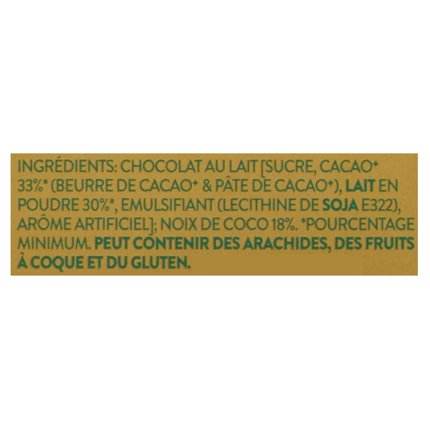 Bloc de noix de coco Whittaker, 200 grammes