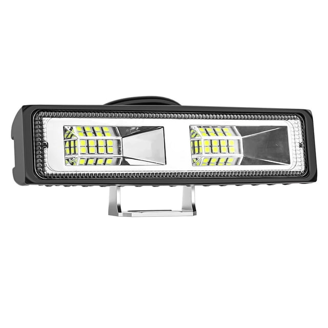 Yeacher 1Pcs 48W 6inch 6500K LED Work Light Bar Driving Fog Light Waterproof Flood Lights