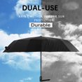 thumbnail image 2 of 23" Windproof Umbrellas, Compact Automatic Triple Folding Umbrellas, 2 of 6