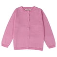 thumbnail image 2 of LSLJS Cardigan pour Tout-Petits Garçons Filles, Cardigan pour Bébé à Boutons, Col Ras du Cou, Couleur Unie, Chandail pour Enfants, Cardigans pour Filles ( Rose, 12-18 Mois ), 2 of 5