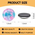 thumbnail image 2 of 12Pcs Glass Strong Magnetic Refrigerator Magnets Fridge Sticker, Small Magnets Decoration for Crafts, Cute Fridge Magnets for Whiteboard Kitchen Office Cabinet Classroom, 2 of 7