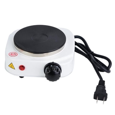 Herwey Electric Stove,Portable 500W Electric Mini Stove Hot Plate Multifunctional Home Heater, Coffee Heater