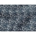 thumbnail image 4 of oneOone Viscose Jersey Navy Blue Fabric Geometric Bandhani Sewing Craft Projects Fabric Prints By Yard 60 Inch Wide, 4 of 5