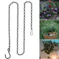 thumbnail image 1 of DYNWAVECA Hanging Chain Hanging Replacement Chain Basket Hanging Chain Hooks Wind Chimes Hanging Hook - 40cm 2, 1 of 9
