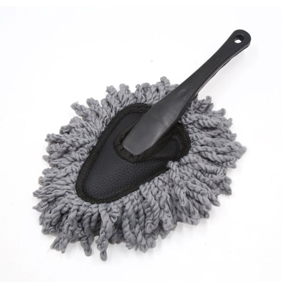 Unique Bargains Brosse de Lavage de Voiture Portable en Microfibre Sans Rayures Gris Violet