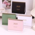 thumbnail image 4 of 2025 Desktop Calendar Stand Up Desktop Year Calendar Table Paper Calendar Daily Scheduler Monthly Pages Easel Calendar, 4 of 4