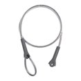 thumbnail image 3 of GUOOL Cable Anchor Cable Sling Anchor Replacement Stainless Steel 25kN 7mm for Linemen 150cm, 3 of 8