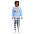 thumbnail image 1 of George Women's Plush Pajamas 2-Piece Set, 1 of 6