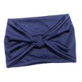 thumbnail image 4 of MERIGLARE Bandeau Large Élastique pour Femmes pour Sports, Course, Bleu Marine, 4 of 9