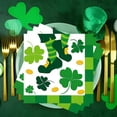 thumbnail image 4 of QTOCIO 20-pack St. Patrick's Day Napkins Green Shamrocks Paper Napkins - Disposable St. Patrick's Day Shamrocks Napkins Perfects For Irish-themed Parties, 4 of 4