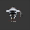 thumbnail image 3 of Dpityserensio Universal Wash Basin Core Bounce - Filter Bathroom Sink Plug NEW, 3 of 9