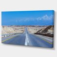thumbnail image 2 of Beautiful Desert Road Israel - Landscape Canvas Art Print, 2 of 4