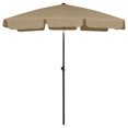 thumbnail image 1 of vidaXL Parasol Extérieur Hauteur Réglable Inclinable pour Jardin, 1 of 6