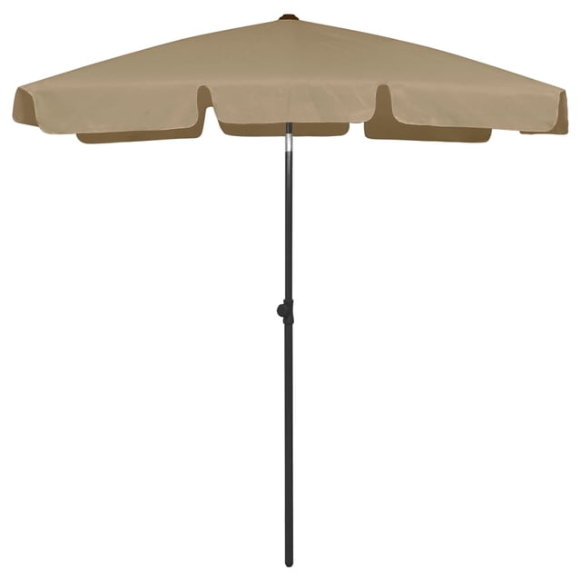 vidaXL Parasol Extérieur Hauteur Réglable Inclinable pour Jardin