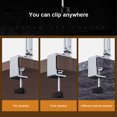 thumbnail image 4 of VONKY Phone Holder Adjustable Aluminum Alloy Portable Reusable Household Dorm Tablet Bed Bracket Mount for Tablets Notebook Gray, 4 of 9