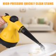 thumbnail image 3 of Cleaner Multi Purpose Pressurized Handheld Steam Cleaner Hard  Steam Cleaner for Curtains Car Seats Floor Window Cleaning, 3 of 7