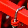 thumbnail image 4 of Unique Bargains Square U-Bolts 2 Sets 47mm Inner Width 90mm Length M6 304 Stainless Steel U Clamp Bolt, 4 of 5