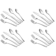thumbnail image 2 of 20 Piece Silverware Flatware Cutlery Set, Stainless Steel Utensils Service for 4, Include Knife Fork Spoon, Mirror Polished, Dishwasher Safe, 2 of 7