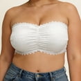 thumbnail image 2 of Full Figure Lace Strapless Bra with Back Support for Push Up and Comfort – Everyday Wear and All‑Season Versatility, 2 of 8