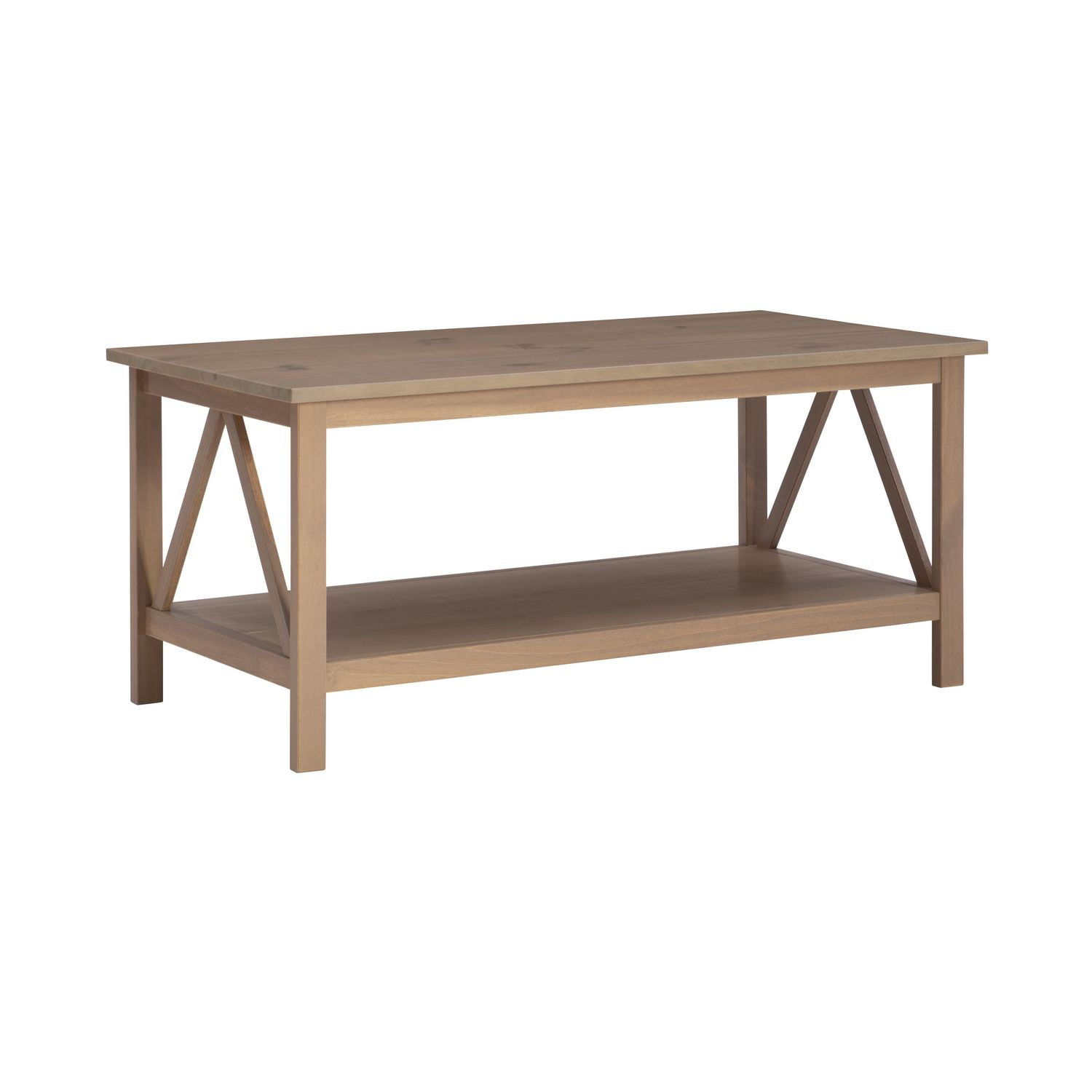 Edgewood Rustic Grey Coffee Table