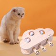 thumbnail image 4 of Yinanstore Jouets Interactifs en Forme de Chat Gophers, Jouets d'Exercice en Bois, Mouvement et Réveil, Souris, 4 of 7