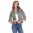 thumbnail image 1 of White Mark Veste en Denim Camouflage pour Femmes, 1 of 6