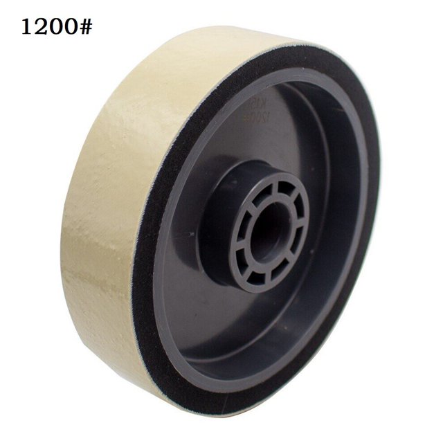 6 Inch Soft Resin Diamond Grinding Wheel Gemstone Jade Glass Crystal Lens Polish