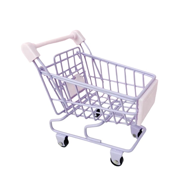 HILABEE Deluxe Mini Supermarket Handcart for Girls and Boys Learning Development