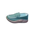 thumbnail image 3 of Chaussures Décontractées pour Femmes Confortables à Enfiler Chaussures d'Extérieur Décontractées pour Femmes Chaussures de Marche Souples pour Intérieur Extérieur Vert 37, 3 of 9