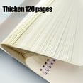 thumbnail image 4 of Tyidzon A5 Horizontal Thickened Coil Notebook Excerpt Colorful Plastic Cover Student Notebook Quality Writing Paper No Additive, Back to School Supplies, 4 of 6