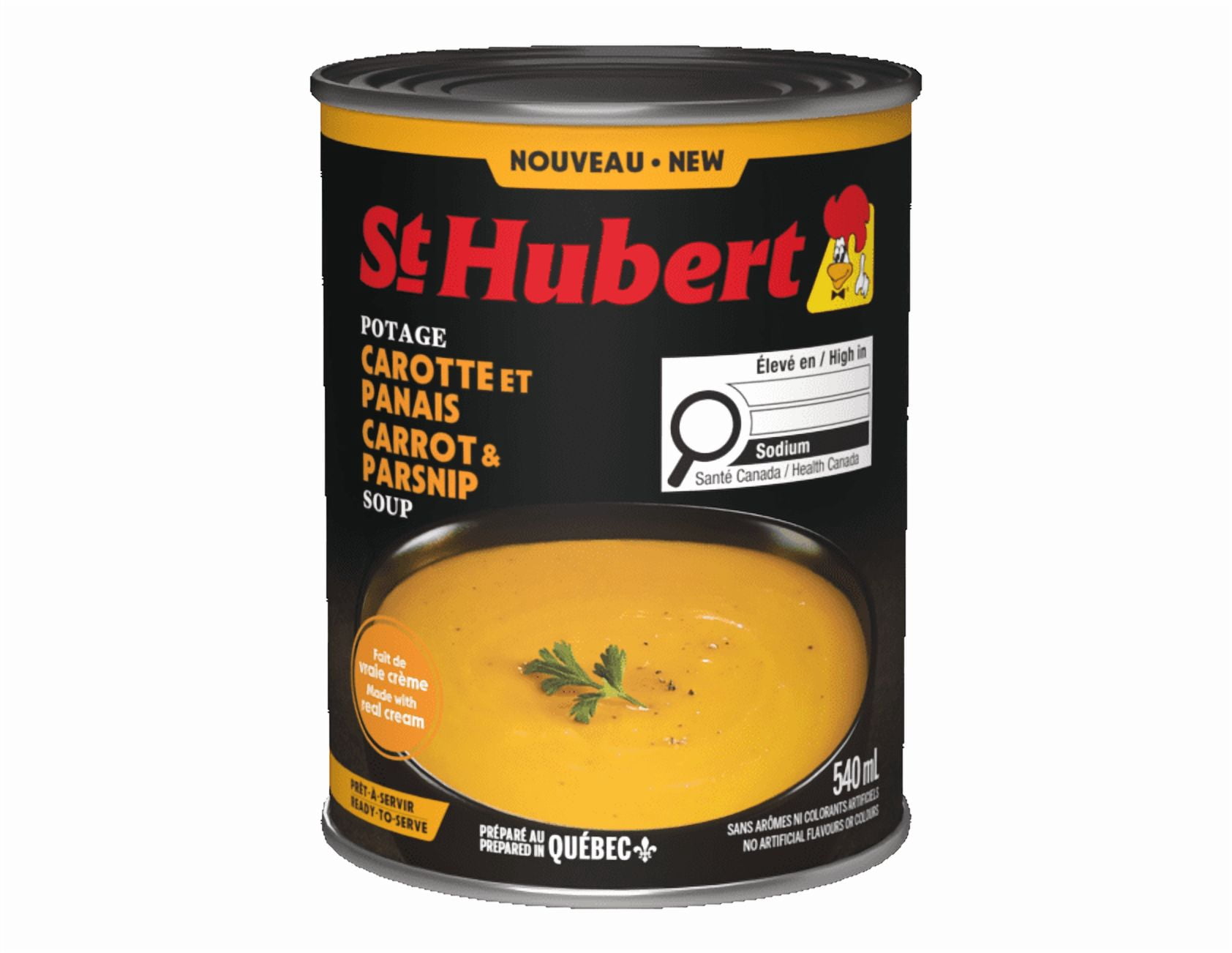 ST-HUBERT Potage carotte et panais en conserve 540ML