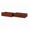 thumbnail image 2 of AFI Urban Tiroir de Lit en Bois Massif pour Lit Simple / Double en Noyer (Ensemble de 2), 2 of 13