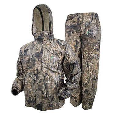 FROGG TOGGS Combinaison de Pluie Imperméable et Respirante pour Homme, Standard Classique Tout-Sport, Realtree Timber, XX-Grand