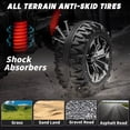 thumbnail image 3 of Joyracer 4x4 24 V VTT pour Enfants avec Télécommande, Jouet à Chevaucher 24 Volts à 2 Places, Quad 4 Roues 800 W pour Grands Enfants, Rouge, 3 of 12