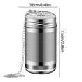 thumbnail image 3 of UsRHHA 304 Stainless Steel Tea Filter, Fine Mesh Tea Strainer with Hook Chain, Multi-Use Filter for Coffee Spices Brewing, 3 of 6