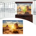 thumbnail image 1 of Rdeghly Sun and Desert Style Aquarium Fish Tank Background Poster PVC Adhesive Decor Paper, Fish Tank Decor Paper,Fish Tank Poster, 1 of 8
